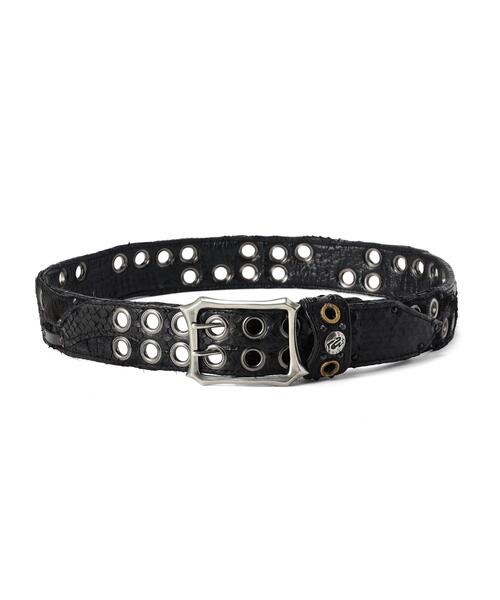 KMRii(ケムリ)の「KMRii/ケムリ/BT-Coyote Diamond(ベルト・メンズ・ブラック・3/2)」の1枚目の写真