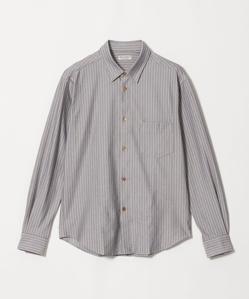 BEAUTY&YOUTH UNITED ARROWS(ビューティーアンドユースユナイテッドアローズ)の「クイック ストレッチ ストライプ レギュラー シャツ SLIM型 吸水速乾 タテヨコストレッチ(シャツ/ブラウス・メンズ・ベージュ/ネイビー・S/L/M/XS/XL)」の14枚目の写真