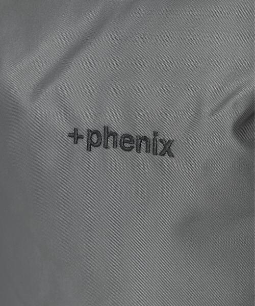 +phenix(プラスフェニックス)の「+phenix/プラスフェニックス/EXPAND BACKPACK 20+(バックパック/リュック・メンズ・グレー/ブラック・F)」の6枚目の写真