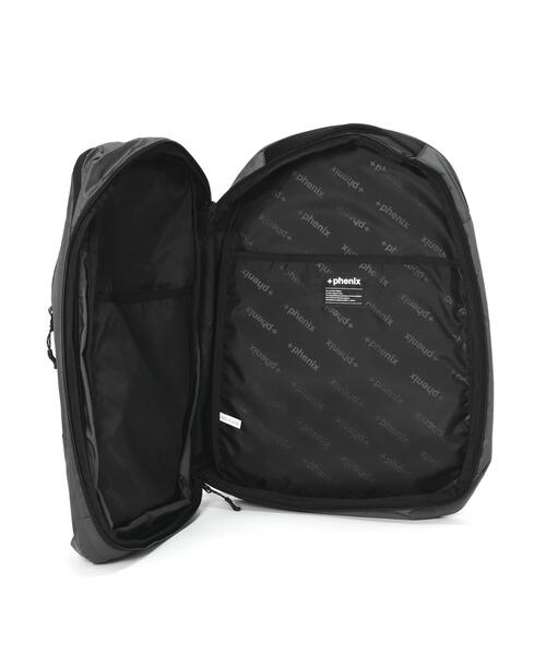 +phenix(プラスフェニックス)の「+phenix/プラスフェニックス/EXPAND BACKPACK 20+(バックパック/リュック・メンズ・グレー/ブラック・F)」の18枚目の写真
