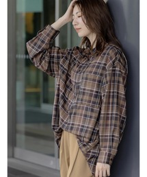 Te chichi（テチチ）の「アソートチェック2WAYオーバーシャツ（シャツ/ブラウス）」