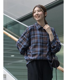 アソートチェック2WAYオーバーシャツ