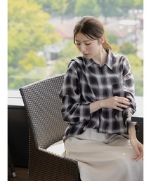 Te chichi（テチチ）の「アソートチェック2WAYオーバーシャツ（シャツ/ブラウス）」