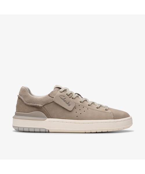 Clarks(クラークス)の「Courtlite2 Run/コートライト2ラン(グレーヌバック)(スニーカー・メンズ・グレー・UK8/UK8.5/UK9/UK9.5/UK10/UK10.5/UK7.5/UK6/UK6.5/UK7/UK11)」の1枚目の写真