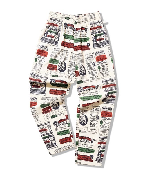 COOKMAN(クックマン)の「Cookman クックマン シェフパンツ イージーパンツ Lucha Libre(その他パンツ・メンズ・ベージュ・LARGE/MEDIUM)」の1枚目の写真
