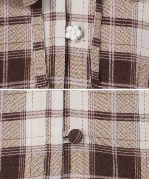 MARY QUANT(マリークワント)の「ラッフルフリル ワンピース(ワンピース・レディース・ブラウン/ブラック/ネイビー・M)」の14枚目の写真