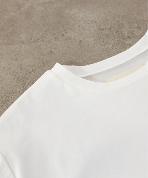 Marilyn Moon(マリリンムーン)の「spiral ruffle cutsew top(Tシャツ/カットソー・レディース・ブラック/オフホワイト・FREE)」の20枚目の写真