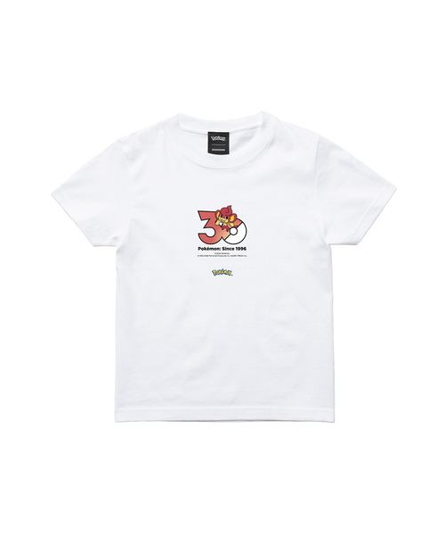 ZOZOSPOT(ゾゾスポット)の「Pokemon 30th Anniversary 1025 T-shirt 「バオップ」(Tシャツ/カットソー・レディース・ホワイト・SMALL/MEDIUM/LARGE/X-LARGE/XX-LARGE/XXX-LARGE/100cm/110cm/120cm/130cm/140cm/150cm/160cm)」の2枚目の写真