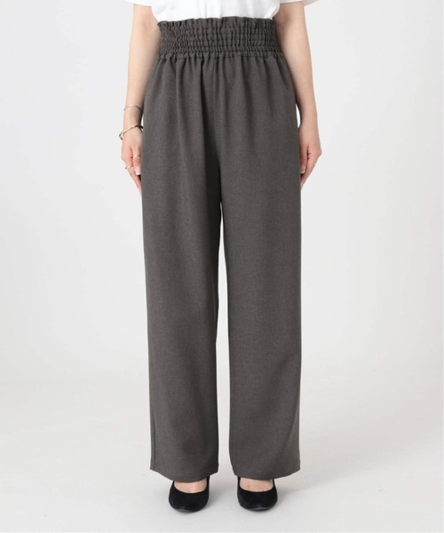 JOURNAL STANDARD(ジャーナルスタンダード)の「《追加》ウールライクストレッチワイドパンツ(その他パンツ・レディース・ブラック/チャコールグレー/ブラウン系その他・34/40/38/36)」の16枚目の写真