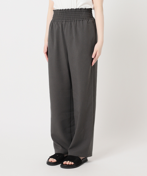 JOURNAL STANDARD(ジャーナルスタンダード)の「《追加》ウールライクストレッチワイドパンツ(その他パンツ・レディース・ブラック/チャコールグレー/ブラウン系その他・34/40/38/36)」の18枚目の写真