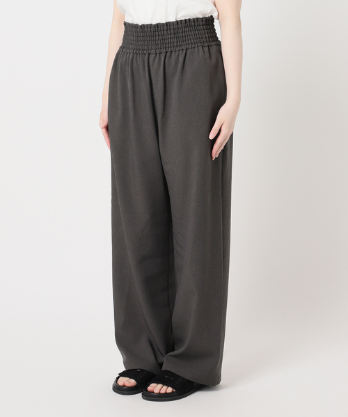 JOURNAL STANDARD(ジャーナルスタンダード)の「《追加》ウールライクストレッチワイドパンツ(その他パンツ・レディース・ブラック/チャコールグレー/ブラウン系その他・34/40/38/36)」の20枚目の写真