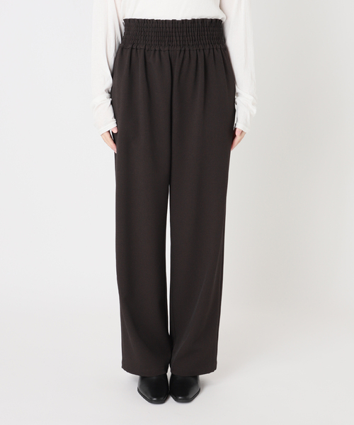 JOURNAL STANDARD(ジャーナルスタンダード)の「《追加》ウールライクストレッチワイドパンツ(その他パンツ・レディース・ブラック/チャコールグレー/ブラウン系その他・34/40/38/36)」の22枚目の写真