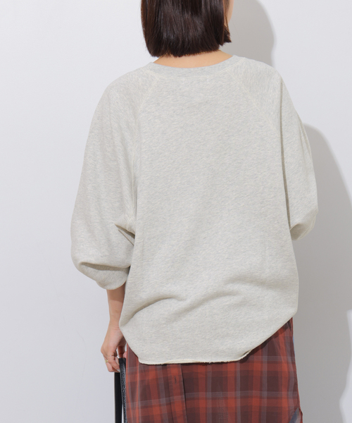 GOOD ROCK SPEED(グッドロックスピード)の「別注【GOOD ROCK SPEED / グッドロックスピード】<MICKEY MOUSE>SWEAT(スウェット・レディース・ブラック系その他/ライトグレー・FREE)」の8枚目の写真