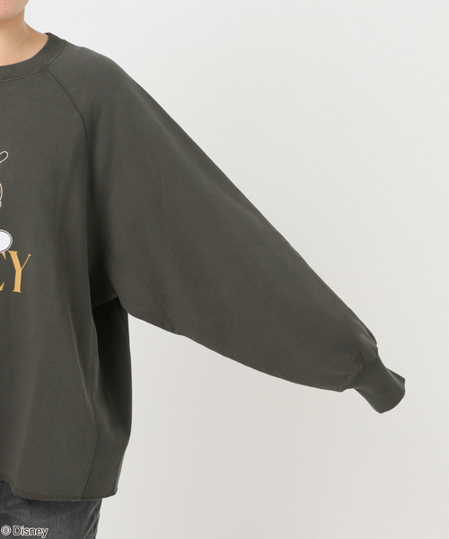 GOOD ROCK SPEED(グッドロックスピード)の「別注【GOOD ROCK SPEED / グッドロックスピード】<MICKEY MOUSE>SWEAT(スウェット・レディース・ブラック系その他/ライトグレー・FREE)」の13枚目の写真