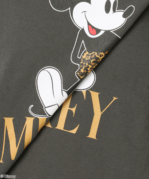 GOOD ROCK SPEED(グッドロックスピード)の「別注【GOOD ROCK SPEED / グッドロックスピード】<MICKEY MOUSE>SWEAT(スウェット・レディース・ブラック系その他/ライトグレー・FREE)」の18枚目の写真