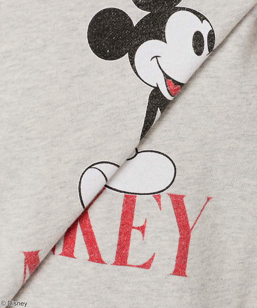 GOOD ROCK SPEED(グッドロックスピード)の「別注【GOOD ROCK SPEED / グッドロックスピード】<MICKEY MOUSE>SWEAT(スウェット・レディース・ブラック系その他/ライトグレー・FREE)」の21枚目の写真