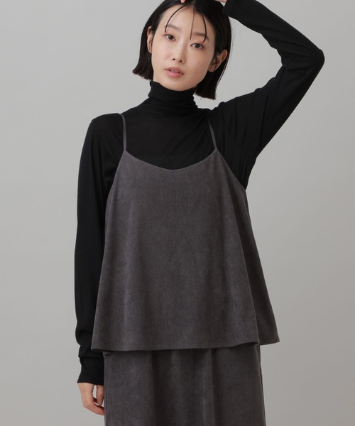 LAKOLE(ラコレ)の「シアータートル長袖 / 1075327(Tシャツ/カットソー・レディース・ブラック/ロイヤルブルー/オフホワイト・FREE)」の1枚目の写真