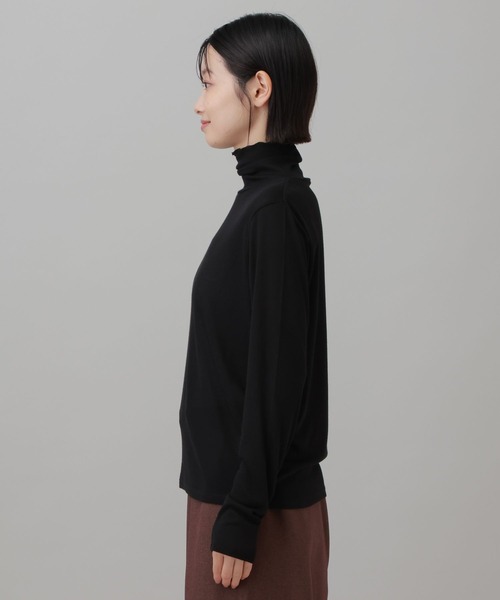 LAKOLE(ラコレ)の「シアータートル長袖 / 1075327(Tシャツ/カットソー・レディース・ブラック/ロイヤルブルー/オフホワイト・FREE)」の11枚目の写真