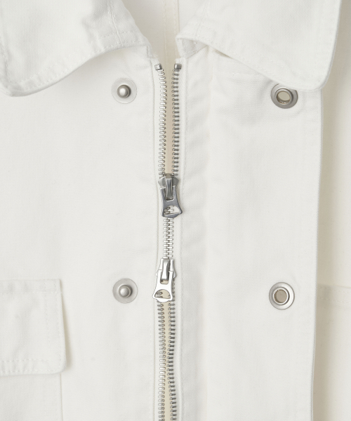 NIGHTWORKDEPT(ナイトワークデプト)の「NWD 90S Work Ranch jacket(デニムジャケット・レディース・ブラック/アイボリー・SMALL)」の6枚目の写真