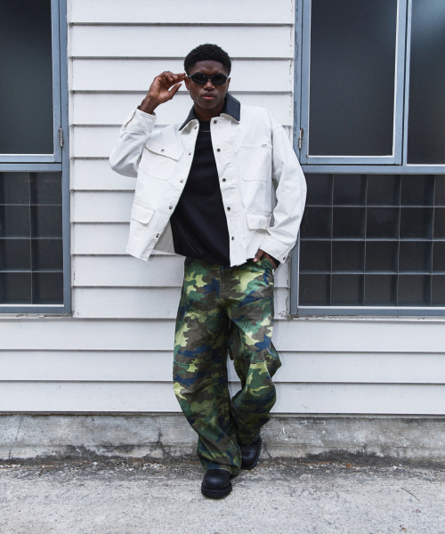 NIGHTWORKDEPT(ナイトワークデプト)の「NWD 90S Work Ranch jacket(デニムジャケット・レディース・ブラック/アイボリー・SMALL)」の7枚目の写真