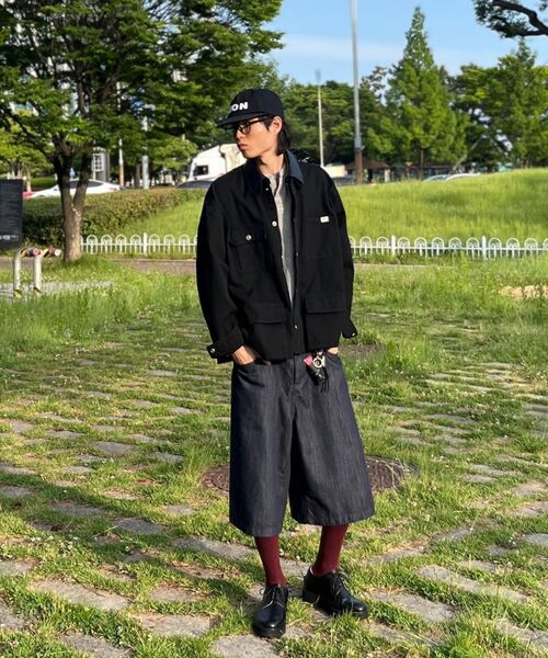 NIGHTWORKDEPT(ナイトワークデプト)の「NWD 90S Work Ranch jacket(デニムジャケット・レディース・ブラック/アイボリー・SMALL)」の8枚目の写真