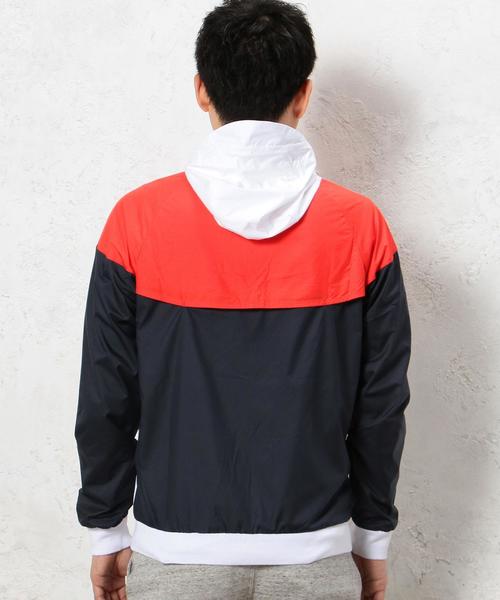 NIKE（ナイキ）の「[ナイキ] BC NIKE WIND RUNNER◆（ナイロンジャケット・メンズ・ブラック/レッド・SMALL/MEDIUM/LARGE）」の3枚目の写真