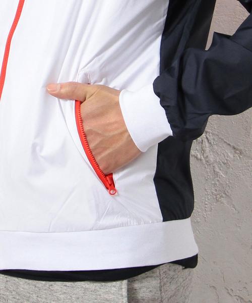 NIKE（ナイキ）の「[ナイキ] BC NIKE WIND RUNNER◆（ナイロンジャケット・メンズ・ブラック/レッド・SMALL/MEDIUM/LARGE）」の14枚目の写真