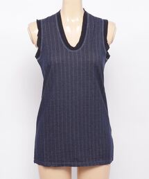 v::room�i���B���[���j�́u�yV::ROOM �z�u�C ���[��/ tencel stretch  -  tanktop�i�^���N�g�b�v�j�v