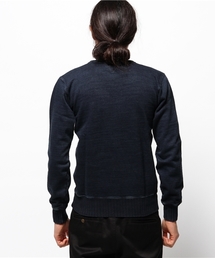 RRL（ダブル アール エル）の「RRL インディゴフリーススウェット