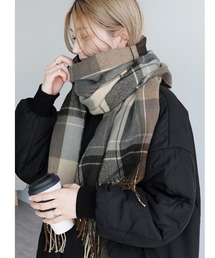 reca | チェック柄大判ストール(ストール/ショール)