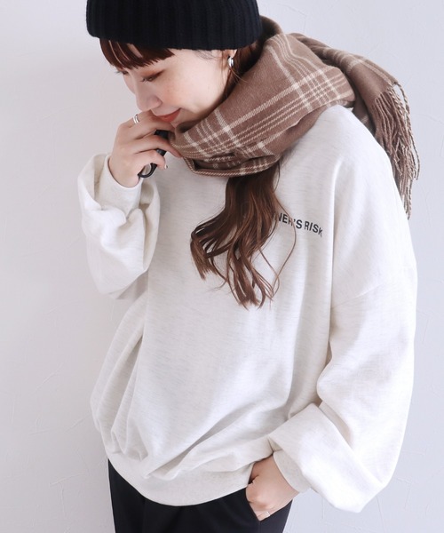 reca（レカ）の「室内でも外でも使える！ウールチェック柄大判ストール（ストール/ショール・レディース・ブラウン系その他/ピンク系その他/ブラウン系その他2/ベージュ系その他/ブルー系その他/レッド系その他/チョコ/ホワイト系その他/ブルー系その他2・FREE/ONE SIZE）」の19枚目の写真