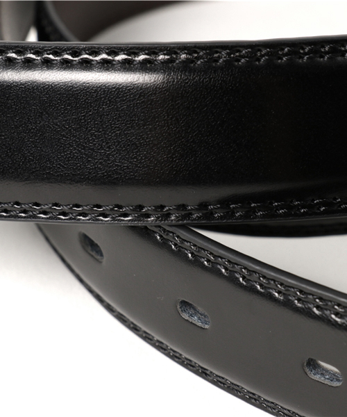 THE SUIT COMPANY（ザ・スーツカンパニー）の「【カーブ仕様】アンティークレザー シルバーバックルベルト（ベルト・メンズ・ブラック/チョコ/ライトブラウン/ワインレッド・FREE）」の7枚目の写真