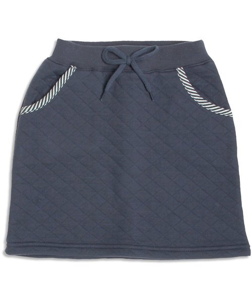 BREEZE（ブリーズ）の「キルトスカート（スカート・キッズ・ネイビー/キナリ・130/110/140/80/95/90/100/120）」の5枚目の写真