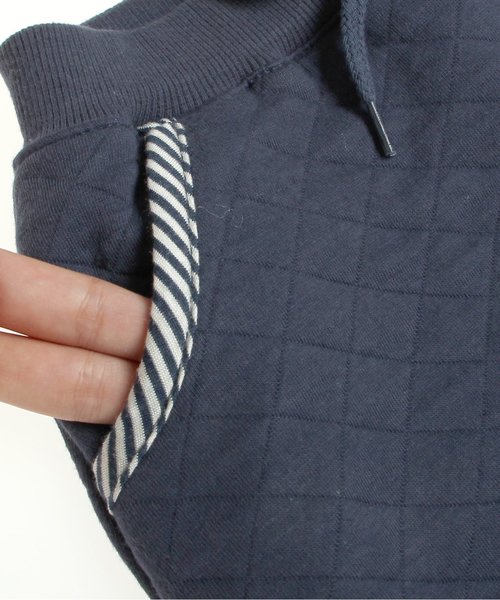 BREEZE（ブリーズ）の「キルトスカート（スカート・キッズ・ネイビー/キナリ・130/110/140/80/95/90/100/120）」の9枚目の写真