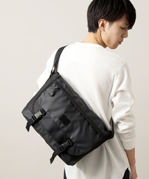 WEGO/コーティングメッセンジャーバッグ
