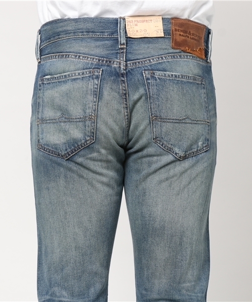 Denim & Supply Ralph Lauren(デニムアンドサプライラルフローレン)の「D&S プロスペクト スリム ジーンズ(デニムパンツ・メンズ・ブルー系9・27/32/27/30/30/30/32/32/29/30/30/32/31/30/28/32/28/30/32/30/34/32/31/32/29/32)」の8枚目の写真