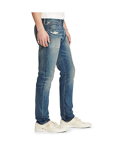 Denim & Supply Ralph Lauren(デニムアンドサプライラルフローレン)の「D&S プロスペクト スリム ジーンズ(デニムパンツ・メンズ・ブルー系9・27/32/27/30/30/30/32/32/29/30/30/32/31/30/28/32/28/30/32/30/34/32/31/32/29/32)」の13枚目の写真