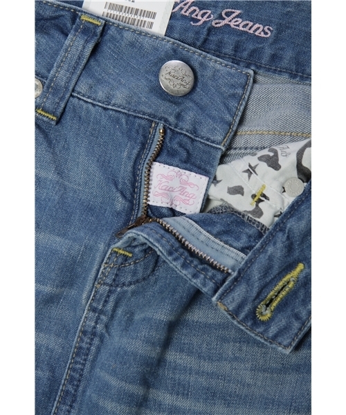 KariAng（カリアング）の「ＤＡＭＡＧＥＤミニスカート（デニムスカート・レディース・ブルー・SMALL/MEDIUM）」の7枚目の写真