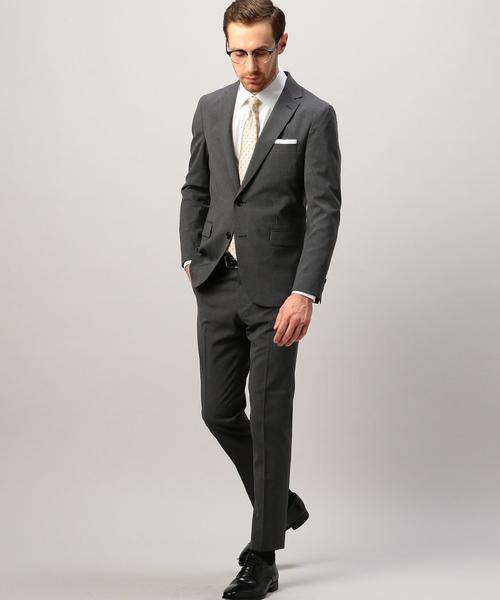 green label relaxing（グリーンレーベルリラクシング）の「【WORK TRIP OUTFITS】PE HT SLIM NT HP- ジャケット ◆（セットアップ・メンズ・ネイビー/ダークグレー・50/44/48/46/40/42）」の6枚目の写真