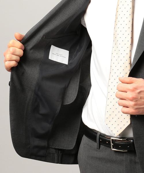 green label relaxing（グリーンレーベルリラクシング）の「【WORK TRIP OUTFITS】PE HT SLIM NT HP- ジャケット ◆（セットアップ・メンズ・ネイビー/ダークグレー・50/44/48/46/40/42）」の14枚目の写真