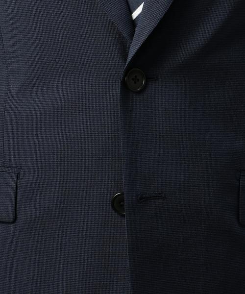 green label relaxing（グリーンレーベルリラクシング）の「【WORK TRIP OUTFITS】PE HT SLIM NT HP- ジャケット ◆（セットアップ・メンズ・ネイビー/ダークグレー・50/44/48/46/40/42）」の9枚目の写真