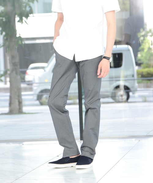 TAKEO KIKUCHI（タケオキクチ）の「◆【Sサイズ～】トップマルチヘリンボン ストライプパンツ（スラックス・メンズ・グレー/グレー系1/ブルー/グリーン/ベージュ/ブルー系1/ネイビー系6/グレー系2/ネイビー/ブラウン系1/チャコールグレー/ネイビー系7/ベージュ系/ブルー系/ネイビー系/グレー系5・02/03/04/01/00/05/06）」の5枚目の写真