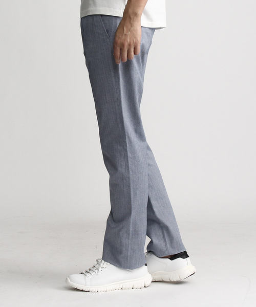 セール】◇【Sサイズ～】トップマルチヘリンボン ストライプパンツ