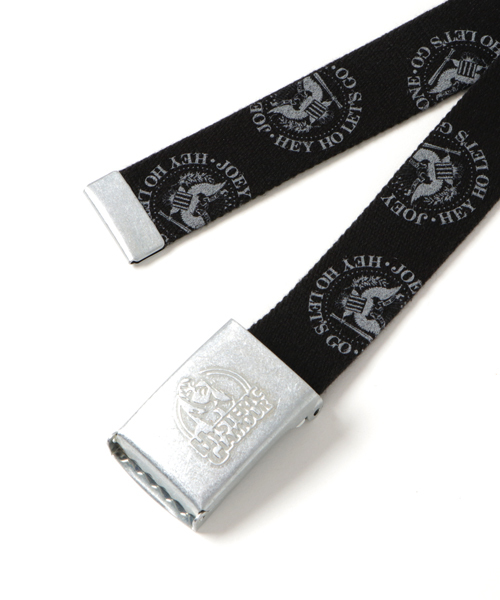 HYSTERIC GLAMOUR（ヒステリックグラマー）の「RAMONES/EAGLE HEADベルト（ベルト・メンズ・ベージュ/ブラック/ホワイト・FREE）」の4枚目の写真