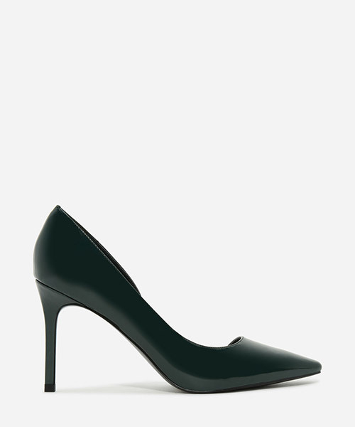 CHARLES & KEITH（チャールズ & キース）の「ポインテッドトゥドルセイパンプス / POINTED TOE D'ORSAY PUMPS（パンプス・レディース・ブラック/グリーン/ピンク/ブルー・23.5cm/23cm/22.5cm/24.5cm/25cm）」の3枚目の写真
