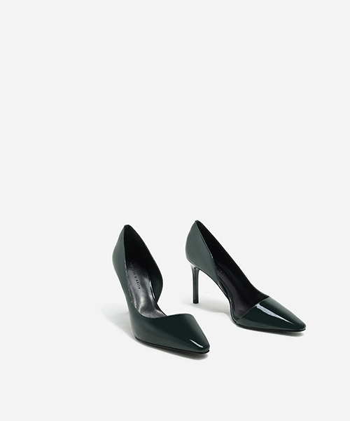 CHARLES & KEITH（チャールズ & キース）の「ポインテッドトゥドルセイパンプス / POINTED TOE D'ORSAY PUMPS（パンプス・レディース・ブラック/グリーン/ピンク/ブルー・23.5cm/23cm/22.5cm/24.5cm/25cm）」の19枚目の写真