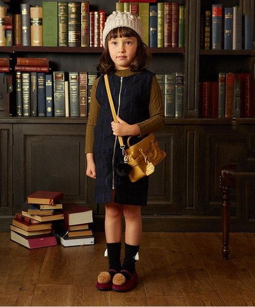 apres les cours（アプレレクール）の「pom pon ストラップシューズ（その他シューズ・キッズ・ブラック/キャメル/ワインレッド・16/19/15 /17/14/20/18）」の21枚目の写真