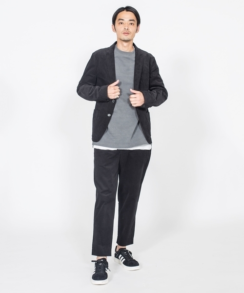 SHIPS JET BLUE(シップスジェットブルー)の「SHIPS JET BLUE: ストレッチコーデュロイ イージーパンツ◇(その他パンツ・メンズ・ネイビー/ブラック/ベージュ・LARGE/X-LARGE/MEDIUM/SMALL)」の4枚目の写真