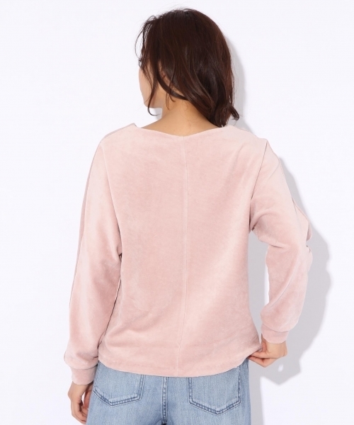 niko and...(ニコアンド)の「カットコールドルマンプルオーバー(Tシャツ/カットソー・レディース・ベージュ/ピンク/ネイビー/クリーム/ライトグリーン/イエロー・LARGE/MEDIUM)」の22枚目の写真