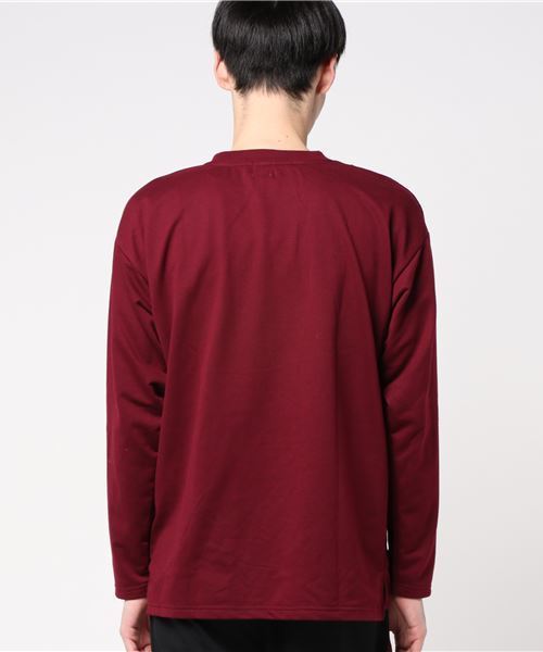 WEGO（ウィゴー）の「WEGO/ベロア切替プルオーバー（スウェット・メンズ・ブラック/ワイン/ネイビー・LARGE/MEDIUM/SMALL）」の12枚目の写真